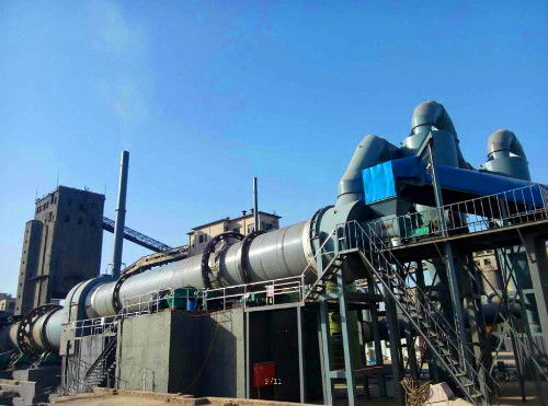 宋陵矿山环保型回转窑设备在碳素生产中的应用
