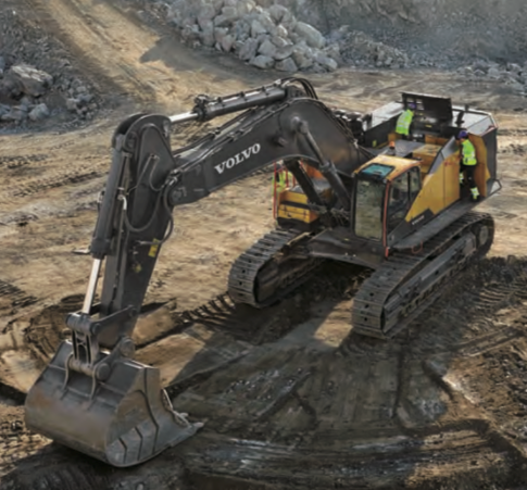 超大型开山利器 沃尔沃EC950EL，一台顶三台EC360的高效矿山设备